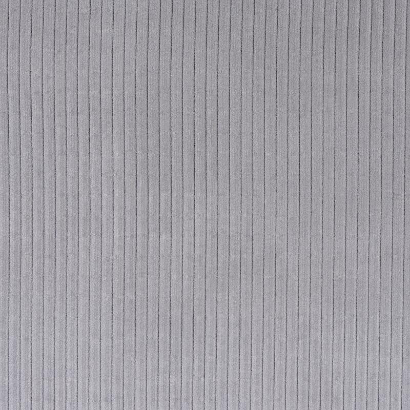 Wyatt Corduroy Steel Grey 80451 by Schumacher Fabric Perfect Basics: Velvet - Fabric Carolina -