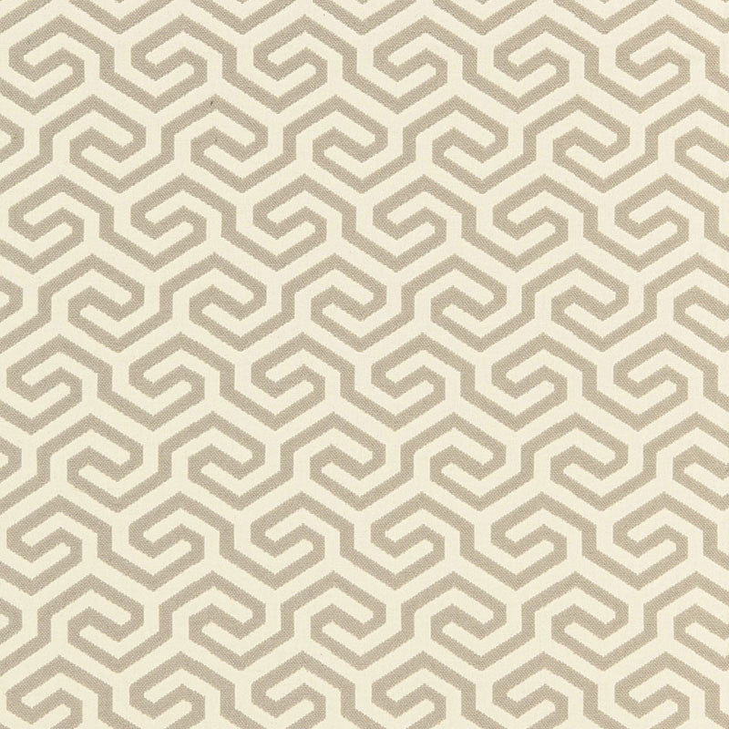 Ming Fret Flax 66882 by Schumacher Designer Fabric CHROMA COTTON 75% LINEN 25% FRANCE MARTINDALE 18,000 </p><p>Repeat: Horizontal: 4 1/8" (10CM) and Vertical: 5 1/2" (14CM) 50 - Swanky Fabrics -