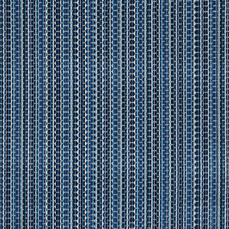 Downtown Velvet Indigo 66913 by Schumacher Fabric Schumacher Fabric Downtown Velvet Indigo 66913Fabric VISCOSE 48% ITALY </p><p>Repeat: H: HORZ. 14 3/8" (37CM) , V: VERT. 3/8" (1CM) 54.5 - Fabric Carolina -