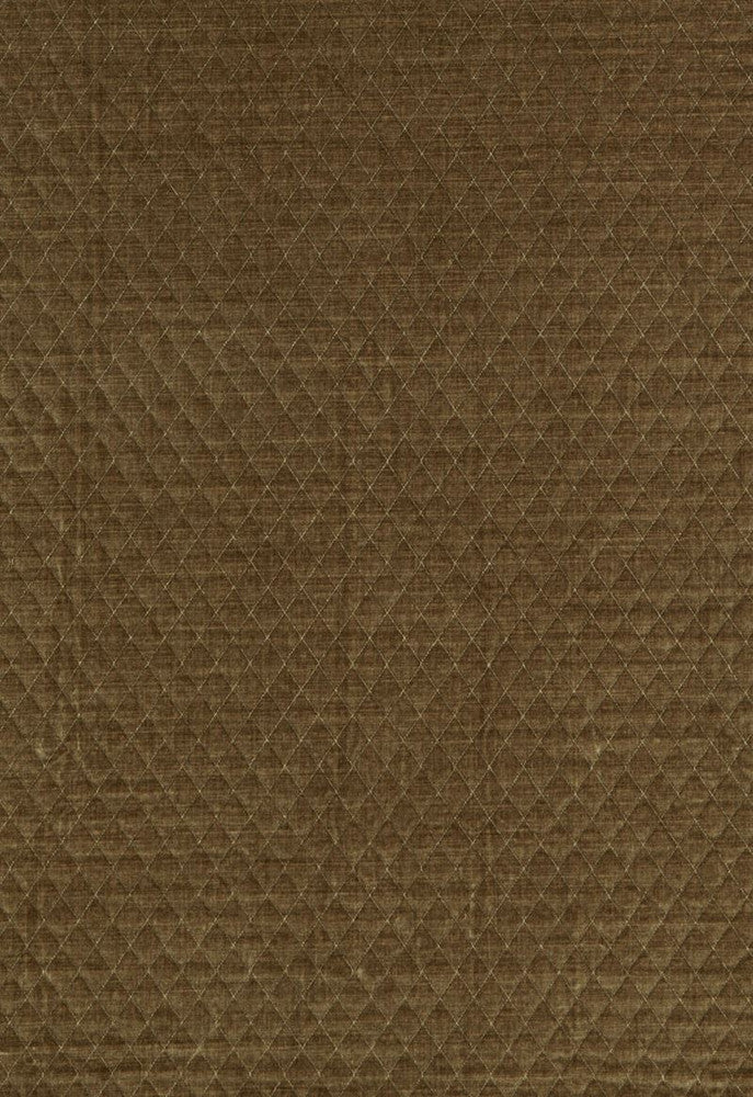 Paley Quilted Velvet Praline 66921 by Schumacher Fabric Chroma 70% Cotton, 16% Polyester, 14% Polypropylene Martindale 40,000 Horizontal: 1 and Vertical: 1.5 55 - Fabric Carolina -