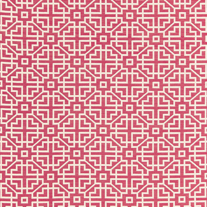 Union Square Raspberry 66930 by Schumacher Fabric CHROMA See Sample UNITED STATES OF AMERICA HEAVY DUTY </p><p>Repeat: Horizontal: 6 3/4" (17CM) and Vertical: 6" (15CM) 54" WIDE (137CM) - Fabric Carolina -