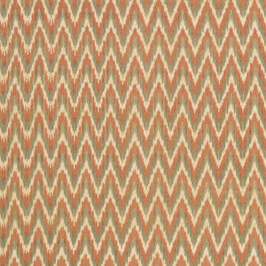 Adari Cotton Ikat Sienna 66940 by Schumacher Fabric