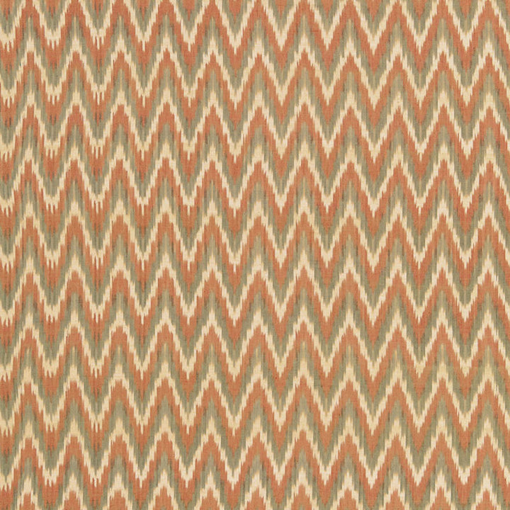 Adari Cotton Ikat Sienna 66940 by Schumacher Fabric CHROMA See Sample INDIA LIGHT DUTY </p><p>Repeat: Horizontal: 2 3/8" (6CM) and Vertical: 2 1/2" (6CM) 52" WIDE (132CM) - Fabric Carolina -