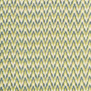 Adari Cotton Ikat Citron 66942 by Schumacher Fabric