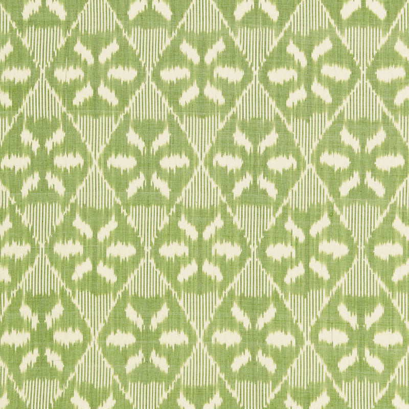 Darjeeling Cotton Ikat Meadow 66962 by Schumacher Fabric CHROMA See Sample INDIA LIGHT DUTY </p><p>Repeat: Horizontal: 6 5/8" (17CM) and Vertical: 11" (28CM) 52" WIDE (132CM) - Fabric Carolina -