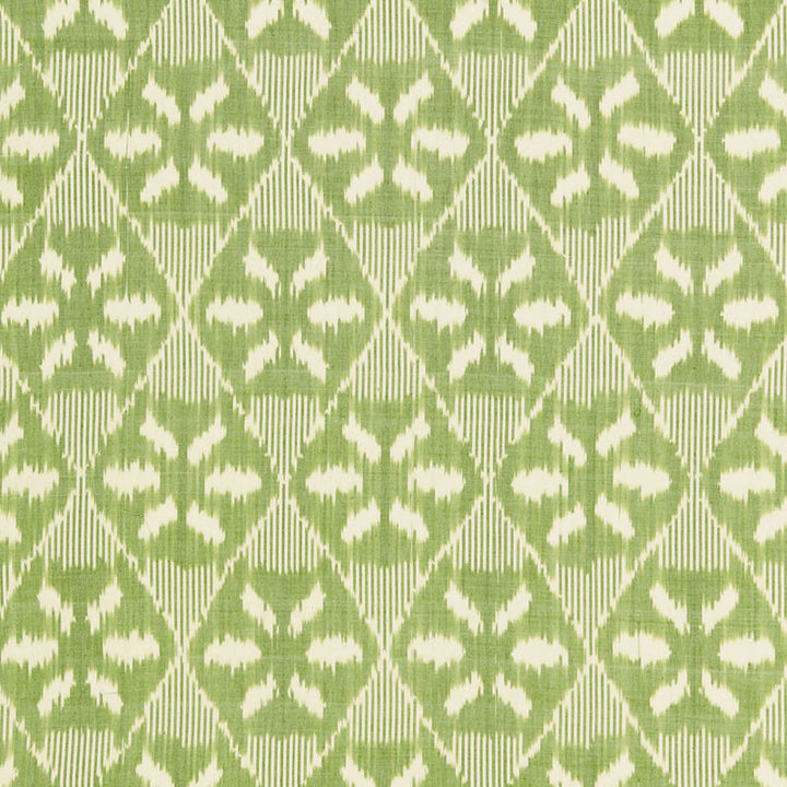 Darjeeling Cotton Ikat Meadow 66962 by Schumacher Fabric CHROMA See Sample INDIA LIGHT DUTY </p><p>Repeat: Horizontal: 6 5/8" (17CM) and Vertical: 11" (28CM) 52" WIDE (132CM) - Fabric Carolina -
