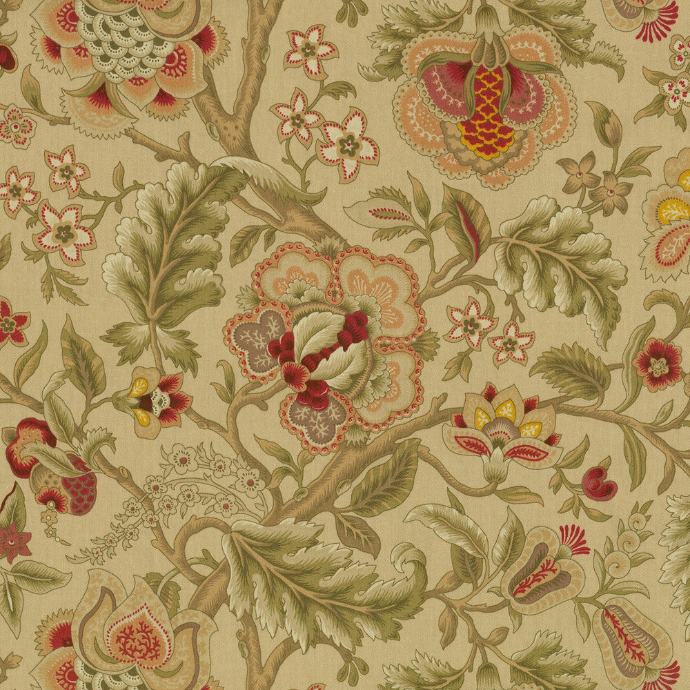 IMPERIAL DRESS GOLD 669975 by Waverly Fabric - 100% POLYESTER USA N/A Horizontal: 27 and Vertical: 18 54 - Fabric Carolina -