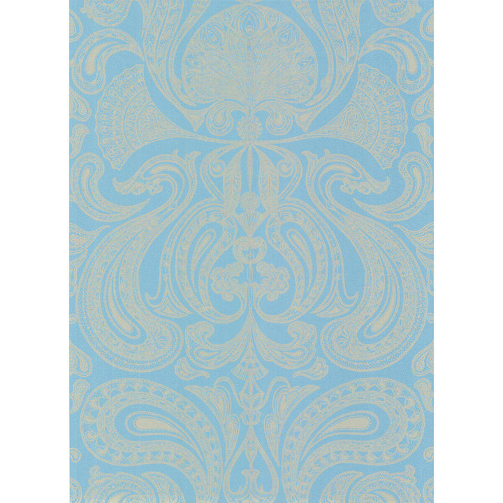 Malabar Turquoi by Cole & Son Wallcovering COLE & SON NEW CONTEMPORARY PAPER - 100% United Kingdom Horizontal: 0 and Vertical: 28.5 20.5 - Fabric Carolina -