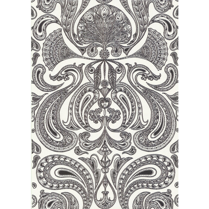 Malabar White/B by Cole & Son Wallcovering COLE & SON NEW CONTEMPORARY PAPER - 100% United Kingdom - Horizontal: 0 and Vertical: 28.5 20.5 - Fabric Carolina -