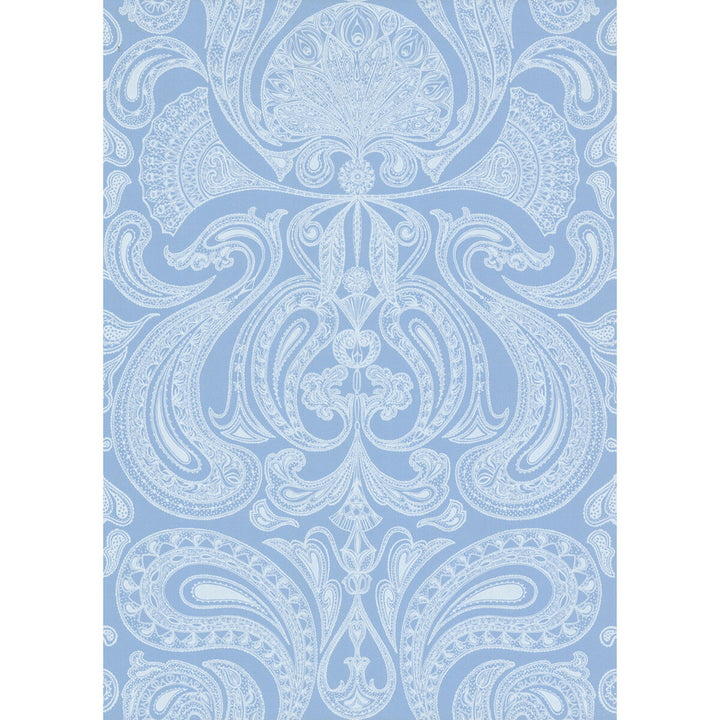 Malabar-W Pale Bl by Cole & Son Wallcovering COLE & SON NEW CONTEMPORARY PAPER - 100% United Kingdom - Horizontal: 0 and Vertical: 28.5 20.5 - Fabric Carolina -