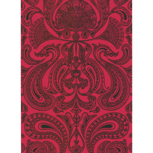 Malabar Red/Bla by Cole & Son Wallcovering