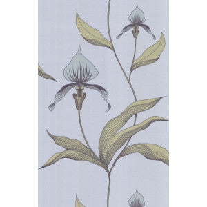 Orchid Blue Gr by Cole & Son Wallcovering