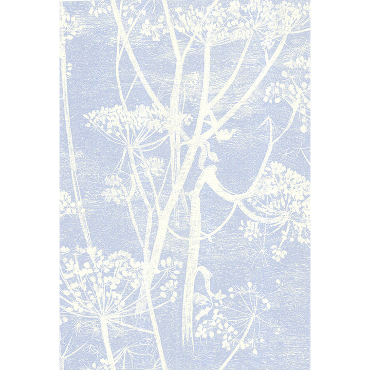 Cow Parsley White/Blu by Cole & Son Wallcovering COLE & SON NEW CONTEMPORARY PAPER - 100% United Kingdom Horizontal: 0 and Vertical: 30 21 - Fabric Carolina -