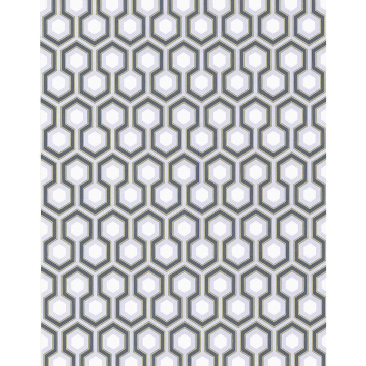 Hicks' Hexagon Sage/Gr by Cole & Son Wallcovering COLE & SON NEW CONTEMPORARY PAPER - 100% United Kingdom Horizontal: 20.5 and Vertical: 4 20.5 - Fabric Carolina -