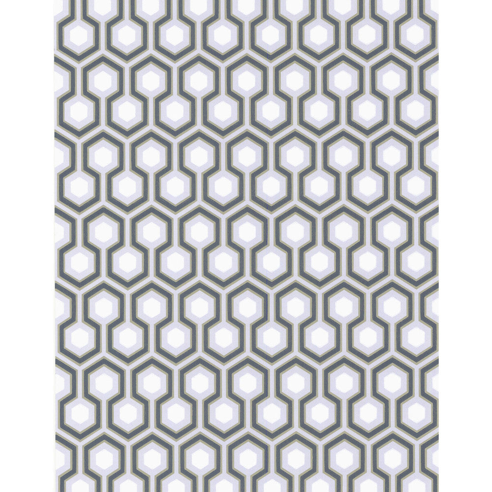 Hicks' Hexagon Sage/Gr by Cole & Son Wallcovering COLE & SON NEW CONTEMPORARY PAPER - 100% United Kingdom - Horizontal: 20.5 and Vertical: 4 20.5 - Fabric Carolina -