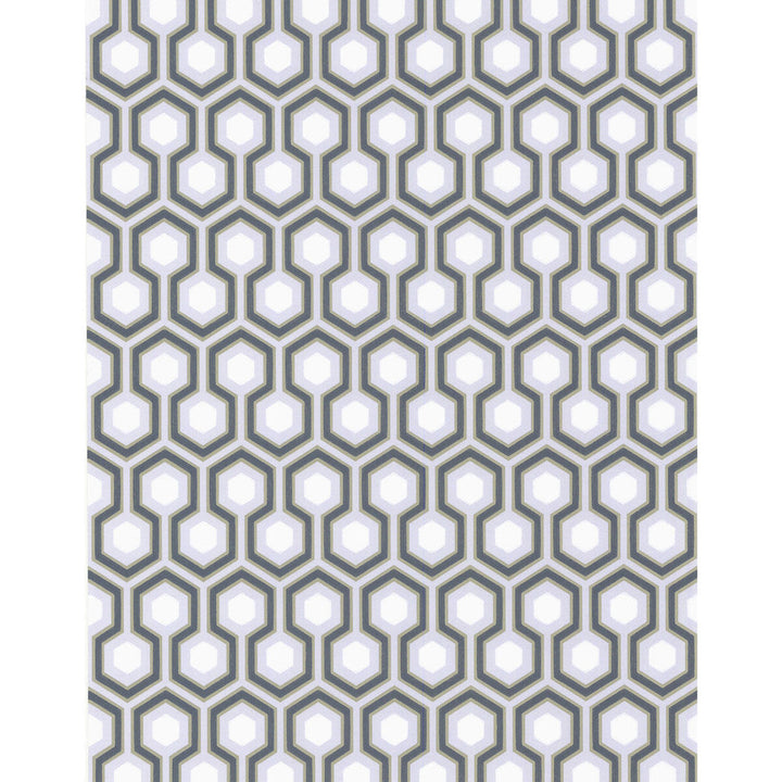 Hicks' Hexagon Sage/Gr by Cole & Son Wallcovering Cole & Son Wallcovering Hicks' Hexagon Sage/GrWallcovering COLE & SON NEW CONTEMPORARY PAPER - 100% United Kingdom </p><p>Repeat: H: 20.5, V: 4 20.5 - Fabric Carolina -