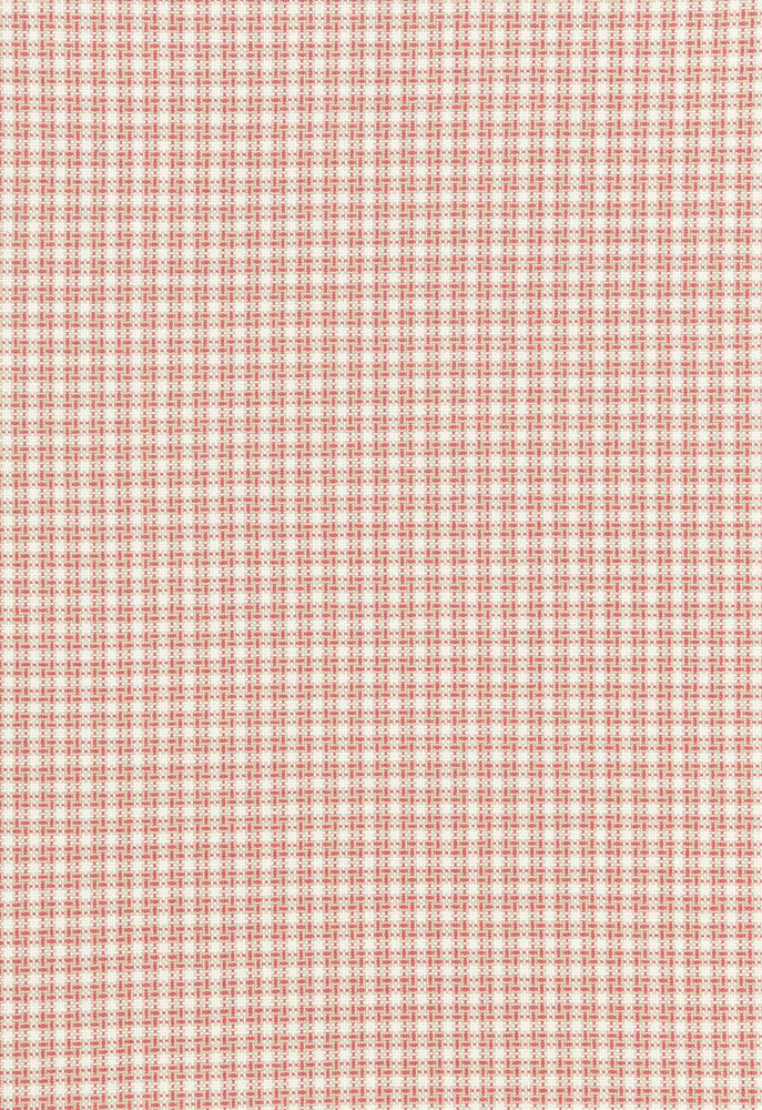 Abington Square Coral 67003 by Schumacher Fabric Chroma 100% Cotton Martindale 40,000 Horizontal: 1.5 and Vertical: 1.5 53 - Fabric Carolina -