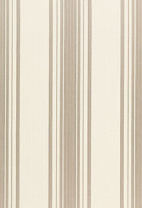 Carnegie Cotton Stripe Chanterelle 67021 by Schumacher Fabric