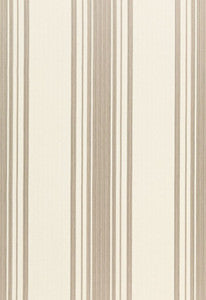 Carnegie Cotton Stripe Chanterelle 67021 by Schumacher Fabric