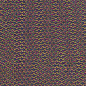 Chelsea Chevron Peacock 67043 by Schumacher Fabric