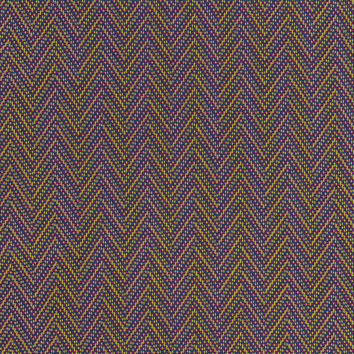 Chelsea Chevron Peacock 67043 by Schumacher Designer Fabric CHROMA See Sample FRANCE HEAVY DUTY </p><p>Repeat: Horizontal: 3 1/2" (9CM) and Vertical: 2" (5CM) 54 1/2" WIDE (138CM) - Swanky Fabrics -