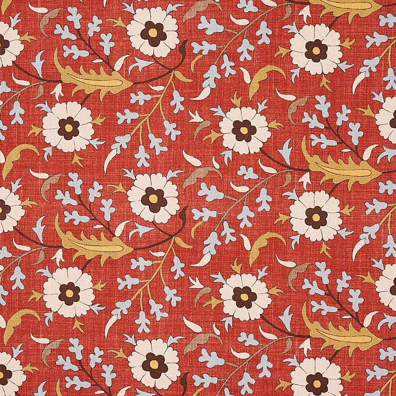 Floralia Pompeii 179950 by Schumacher Fabric Cabana 27.0" - Fabric Carolina -