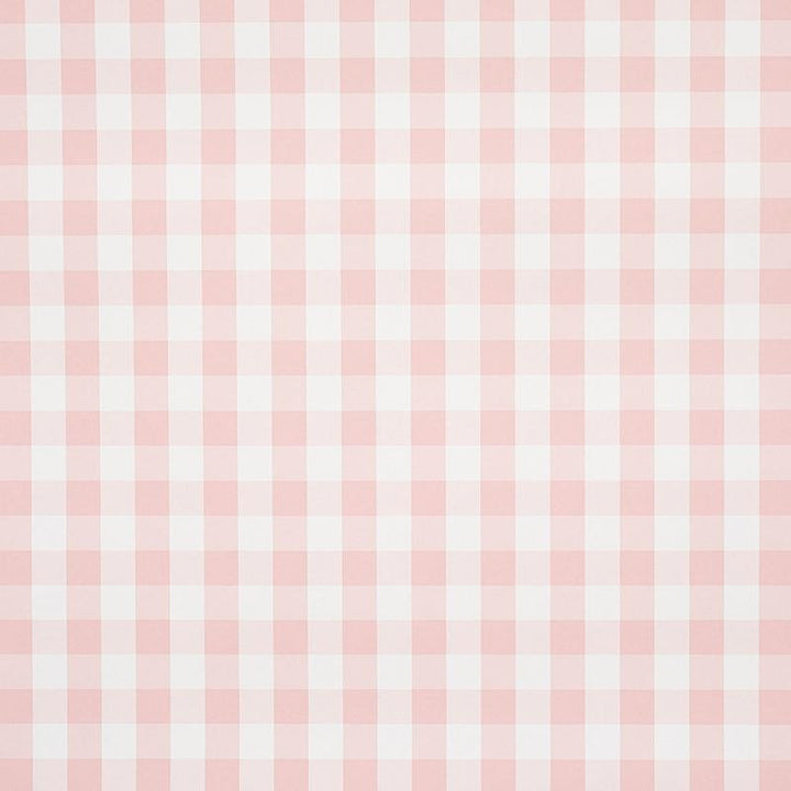 Willa Check Small Pink 5012364 by Schumacher Wallpaper Plaid Wallcoverings 2.0" - Fabric Carolina -