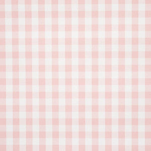 Willa Check Small Pink 5012364 by Schumacher Wallpaper