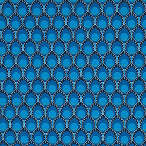 Dawnridge Peacock 5012521 by Schumacher Wallpaper