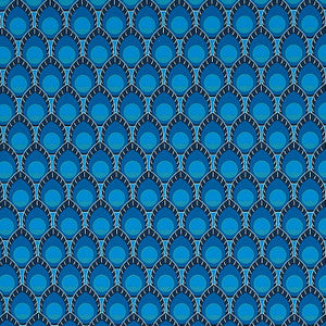 Dawnridge Peacock 5012521 by Schumacher Wallpaper