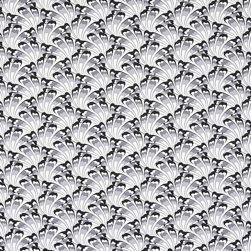 Gotham Swing Charcoal 5012530 by Schumacher Designer Wallpaper Cristina Buckley 27.0" - Swanky Fabrics -