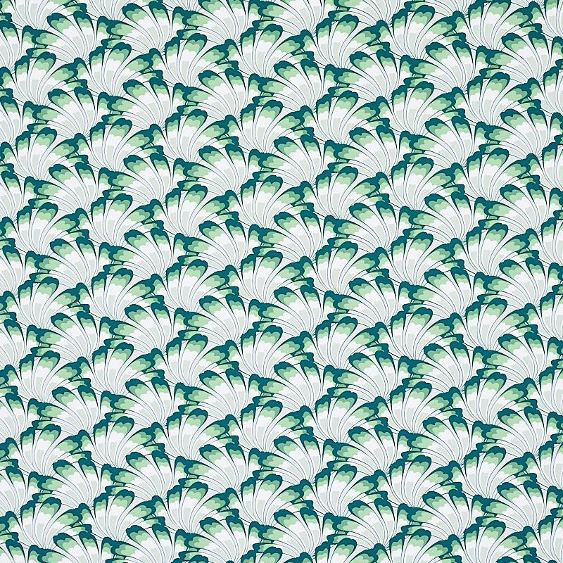 Gotham Swing Sage 5012531 by Schumacher Designer Wallpaper Cristina Buckley 27.0" - Swanky Fabrics -