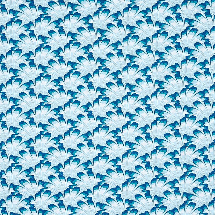 Gotham Swing Royal 5012532 by Schumacher Wallpaper Cristina Buckley 27.0" - Fabric Carolina -