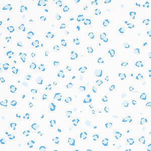 Wild At Heart Indigo 5012551 by Schumacher Wallpaper