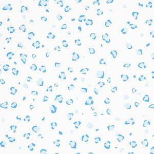 Wild At Heart Indigo 5012551 by Schumacher Wallpaper