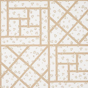 Fancy Beast Sand 5012563 by Schumacher Wallpaper