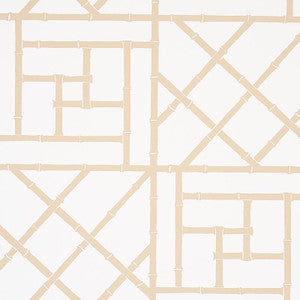 Trellis Sand 5012574 by Schumacher Wallpaper