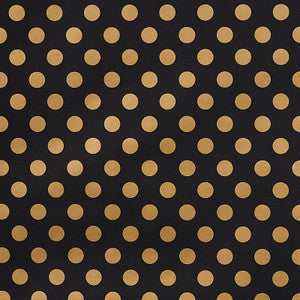 Lady Black & Gold 5012612 by Schumacher Wallpaper