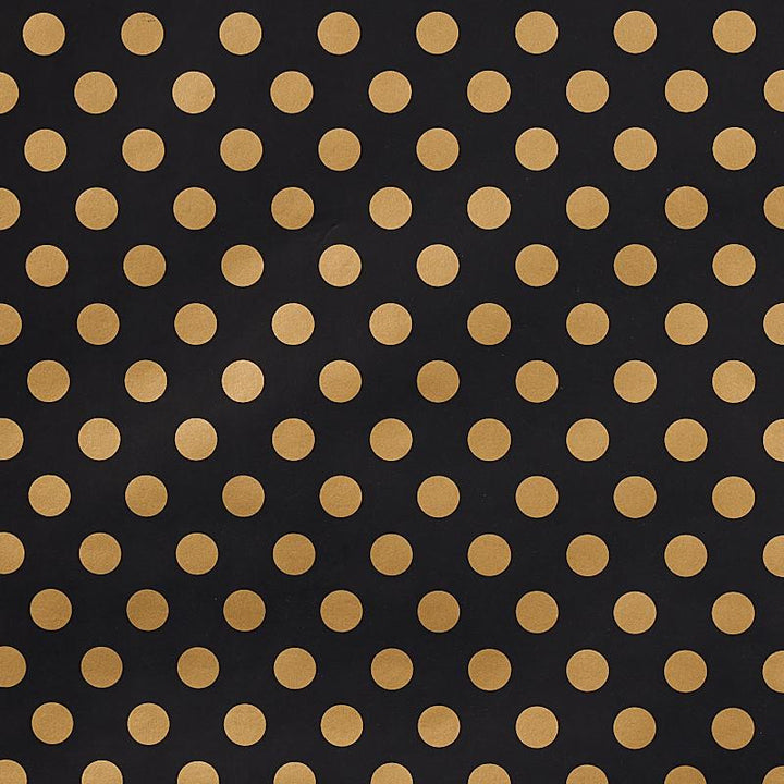 Lady Black & Gold 5012612 by Schumacher Wallpaper Cristina Buckley 2.0" - Fabric Carolina -