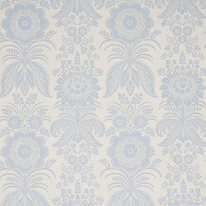 Greta Ivory 5012720 by Schumacher Wallpaper