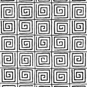 Trousdale Black 5012810 by Schumacher Wallpaper