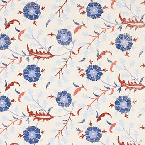 Floralia Sisal Parchment 5012830 by Schumacher Wallpaper