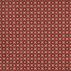 Larissa Burgundy 5012842 by Schumacher Wallpaper