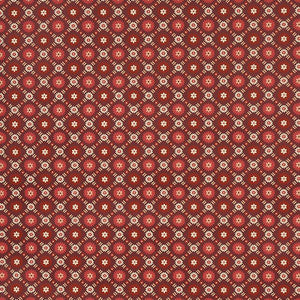Larissa Burgundy 5012842 by Schumacher Wallpaper