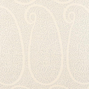 Ambala Paisley Sisal Slate 5013031 by Schumacher Wallpaper