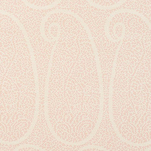 Ambala Paisley Sisal Blush 5013032 by Schumacher Wallpaper