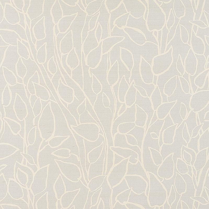 Solandra Vine Sisal Sky 5013041 by Schumacher Wallpaper Printed Grasscloths 34.0" - Fabric Carolina -