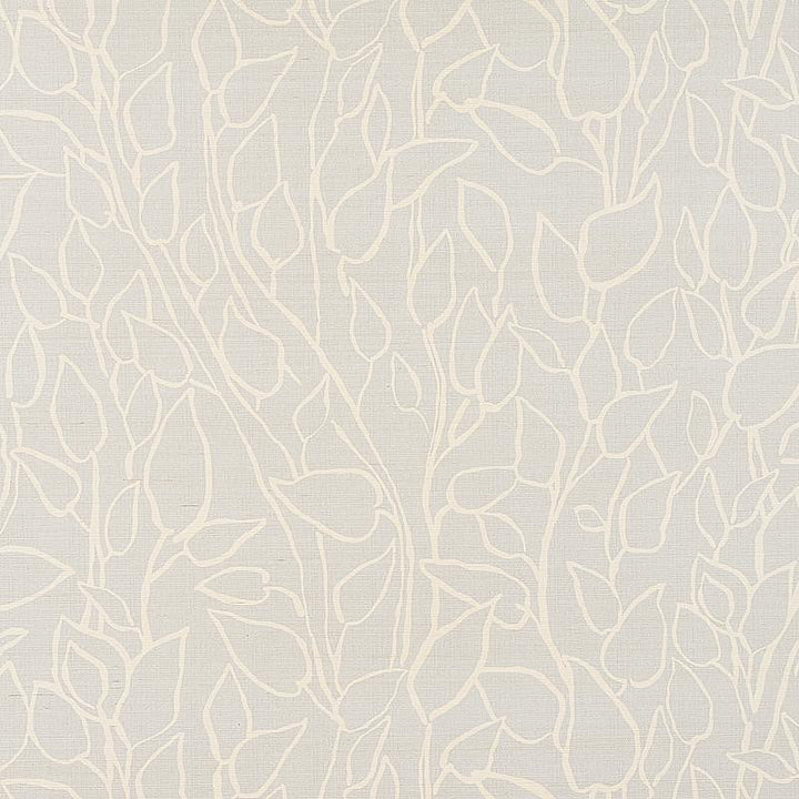 Solandra Vine Sisal Sky 5013041 by Schumacher Designer Wallpaper Printed Grasscloths 34.0" - Swanky Fabrics -