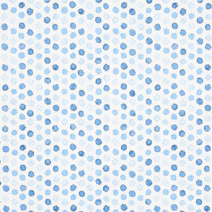 Mini Bursts Blues 5013100 by Schumacher Wallpaper