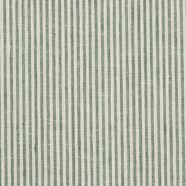 Wesley Ticking Stripe Green 65986 by Schumacher Fabric New Traditional - Fabric Carolina -